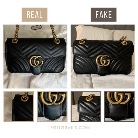 gucci marmont fake vs real|gucci marmont bag vs real.